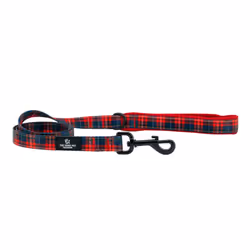 Ancol Tartan Patterned Dog Lead Secure Fit Comfortable Padded Grip Sturdy Pet Puppy Leash