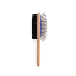 Heritage Wood Handle Double Sided Brush Lge