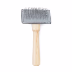 Heritage Wood Handle Soft Slicker Brush Sml