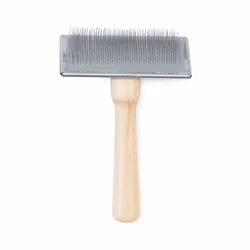 Heritage Wood Handle Soft Slicker Brush Lge