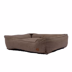Ancol Brown Check Dog Mattress Soft Comfortable Machine Washable Pet Puppy Bed 78x90cm