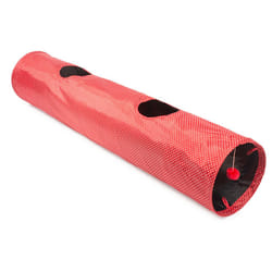 Acticat Play Tunnel Red Polka Large 1.3m