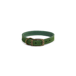 Timberwolf Leather Collar Green 20-26cm Size 1