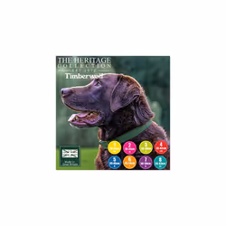 Timberwolf Leather Collar Green 20-26cm Size 1