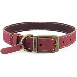 Timberwolf Leather Collar Raspberry 55-63cm Size 8