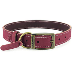 Timberwolf Leather Collar Raspberry 55-63cm Size 8