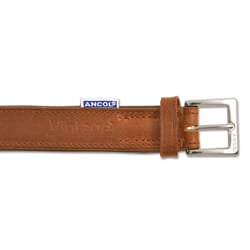 Heritage Vintage Leather Padded Collar Chestnut 45-54cm Sz 6