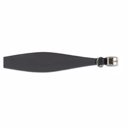 Heritage Leather Whippet Collar Black 26-32cm Sz 2