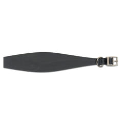 Heritage Leather Whippet Collar Black 26-32cm Sz 2