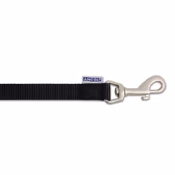 Heritage Nylon Padded Lead Black 25mm X1m