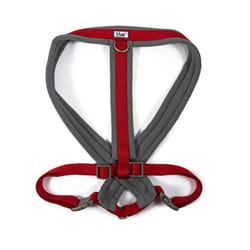 Ancol Viva Walking Running Swimming Playing Weatherproof Reflective Padded Red Harness XXL, 97-130 cm
