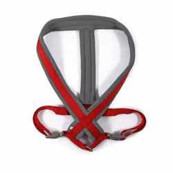 Ancol Viva Walking Running Swimming Playing Weatherproof Reflective Padded Red Harness XXL, 97-130 cm