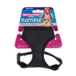 Comfort Mesh Dog Harness Black Large 53-74cm