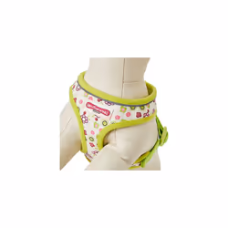 Lime Flowers Comfortable and breathable Dog Harness Small 34 - 45 cm