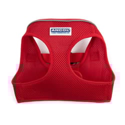 Step-in Mesh Harness Red Small/medium