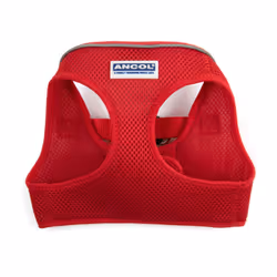 Step-in Mesh Harness Red Medium
