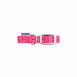 Heritage Nylon Collar Raspberry 12mm X26-31cm Sz2
