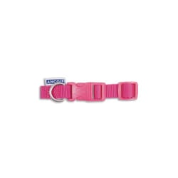 Heritage Nylon Adjustable Collar Raspberry 19mm X25-50cm Sz2-5