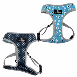 Ancol Daisy Polka Dot Reversible Dog Harness Soft Breathable Secure Fit Lightweight Pet Puppy Lead Small