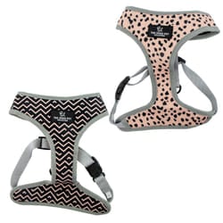 Ancol Dalmatian ZigZag Reversible Dog Harness Soft Breathable Secure Fit Lightweight Pet Puppy Lead Medium
