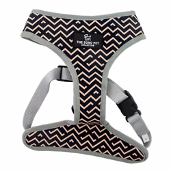 Ancol Dalmatian ZigZag Reversible Dog Harness Soft Breathable Secure Fit Lightweight Pet Puppy Lead Medium