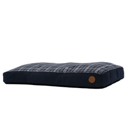 Ancol Blue and Grey Tartan Dog Mattress Soft Comfortable Machine Washable Pet Puppy Bed 100x70cm