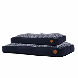 Ancol Blue and Grey Tartan Dog Mattress Soft Comfortable Machine Washable Pet Puppy Bed 100x70cm