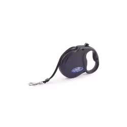 Viva Extendable Lead Tape Small Black 20kg-5m