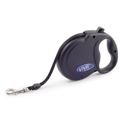 Viva Extendable Lead Tape Medium Black 30kg-5m