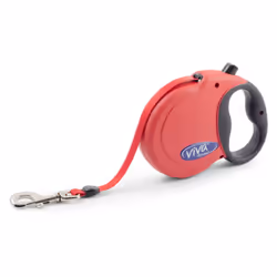 Viva Extendable Lead Tape Large Red 50kg-5m