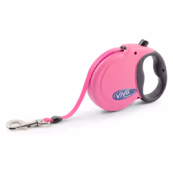 Viva Extendable Lead Tape Large Raspberry 50kg-5m