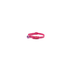 Safety Buckle Cat Collar Hi Vis Reflective Pink (Pack of 3)