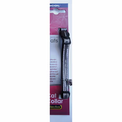 Ancol Silver Gloss reflective Cat Collar
