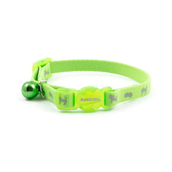 Safety Buckle Kitten Collar Hi-vis Green
