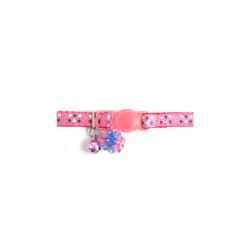 Safety Buckle Kitten Collar Luxury Jewel Pink (Pack of 3)