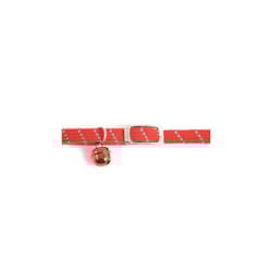 Safety Elastic Cat Collar Softweave Red