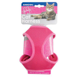 Soft Harness & Lead Pink Lge