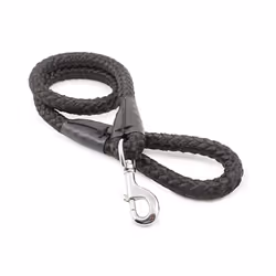 Heritage Nylon Rope Lead Black 20mm X1.07m