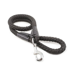 Heritage Nylon Rope Lead Black 20mm X1.07m