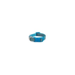 Fashion Nylon Adjustable Collar Blue Paw 20-30cm Sz1-2