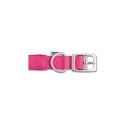 Heritage Nylon Padded Collar Raspberry 25mm X39-48cm Sz 5