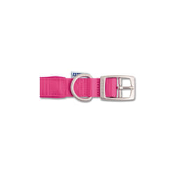 Heritage Nylon Padded Collar Raspberry 25mm X45-54cm Sz 6