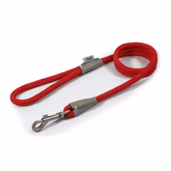 Ancol Viva Rope Reflective Snap Lead - Red, 107 x 1cm