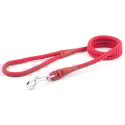 Ancol Nylon Rope Lead Red 1.07mx12mm