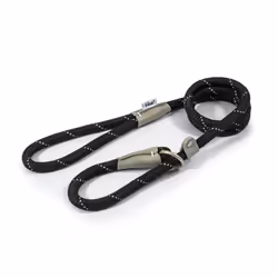 Ancol Viva slip lead 1.2m x 12mm(up to 50kg dog) - Black