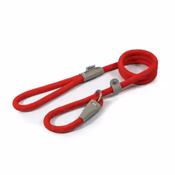 Ancol Viva slip lead 1.2m x 12mm(up to 50kg dog) - Red