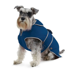 Muddy Paws Stormguard Fleece Lined Coat & Chest Protector Blue Xlarge