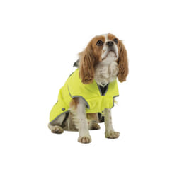Muddy Paws Stormguard Fleece Lined Coat & Chest Protector Hi Vis Large