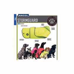 Muddy Paws All Weather Stormguard Coat . Black. Size Medium ( length 40cm, up to 65cm girth) - Additional view 8