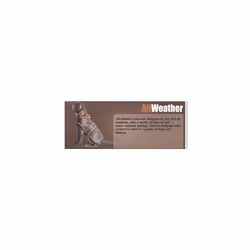 Muddy Paws All Weather Stormguard Coat . Black. Size Medium ( length 40cm, up to 65cm girth) - Additional view 9